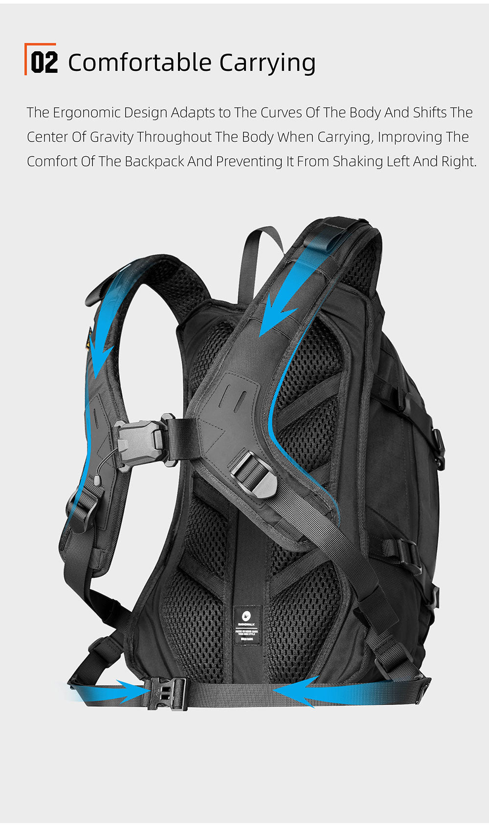 RhinoWalk Mechanic X Magnetic Backpack