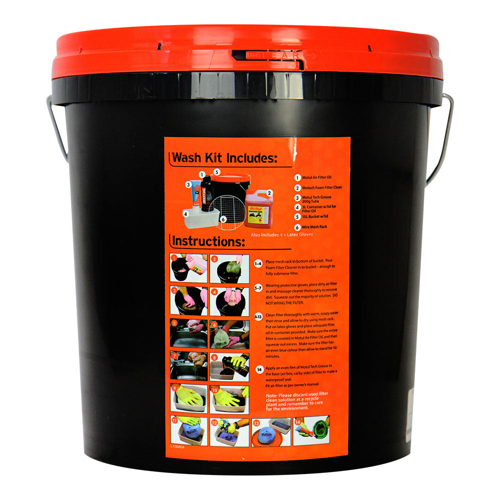 Motul Air Filter Wash Kit