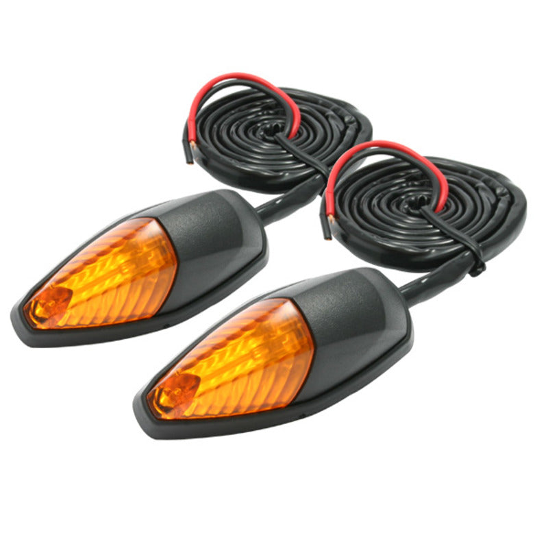 DRC INDICATORS - LED 586 Flat Mount Pair Orange