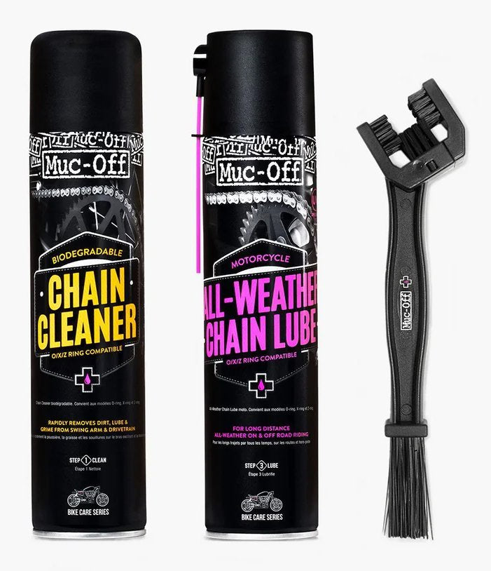 MUC-OFF Motorcycle Chain Care Kit