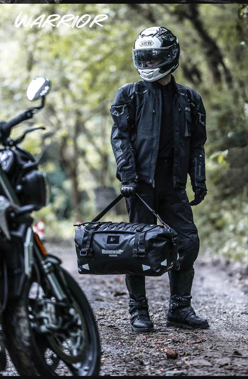 RhinoWalk Warrior Series X Waterproof Duffel Bag - 20L, 40L, 65L