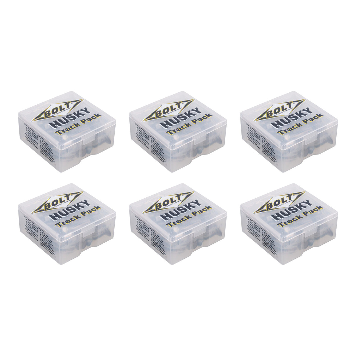 Bolt Husky Track Pack - 6 Kits in POP Display