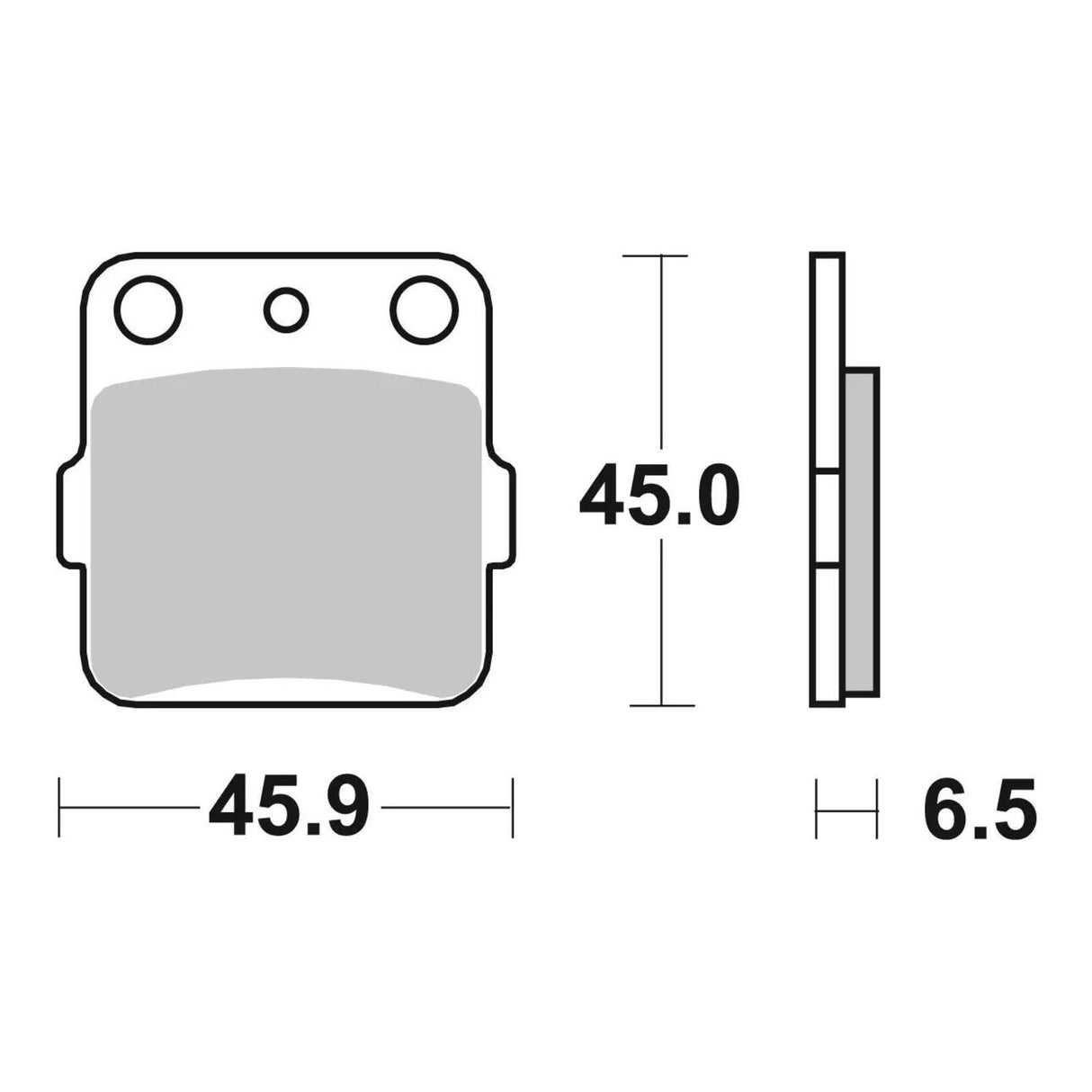 Brembo Upgrade Brake Pad Sinter Front 07HO22SX