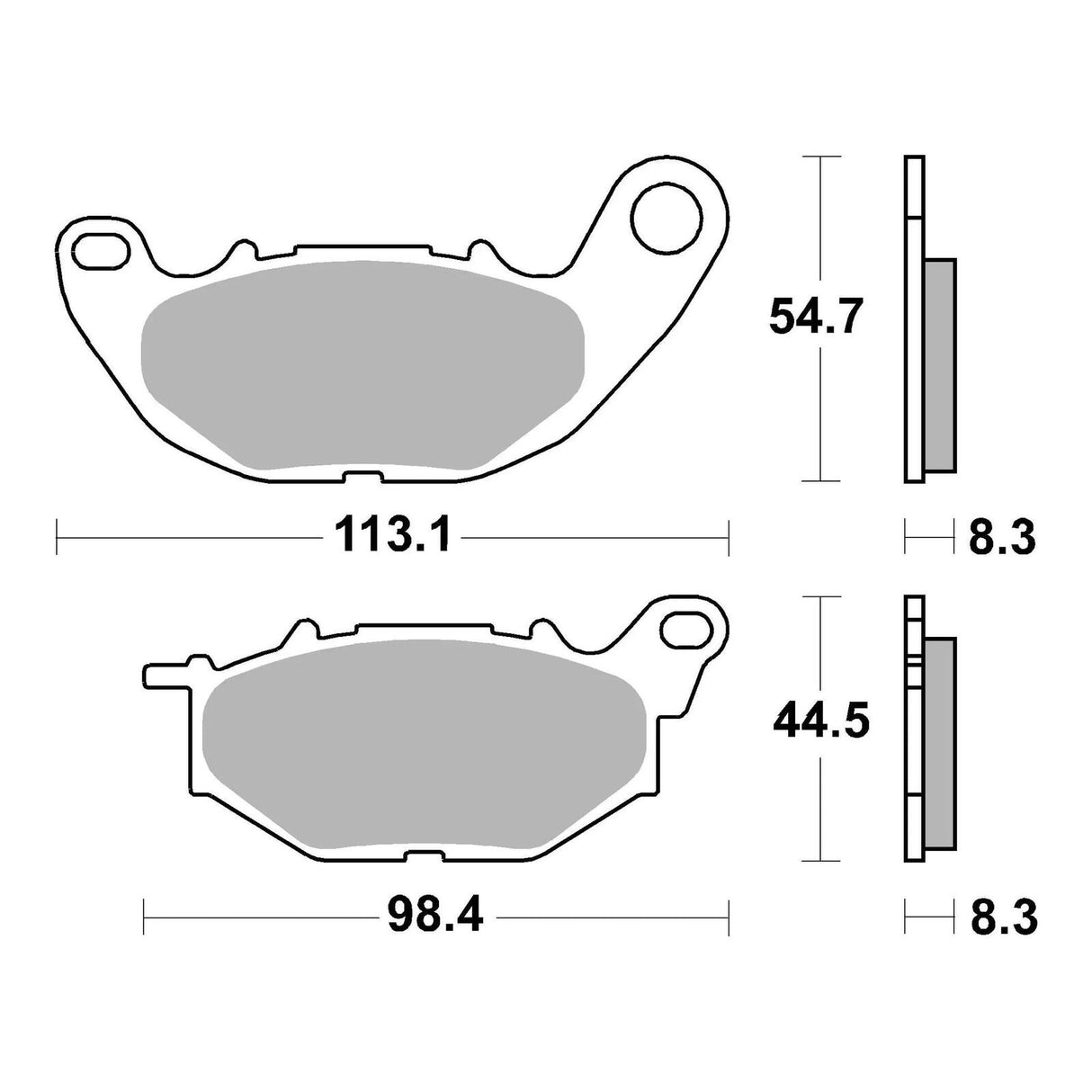 Brembo Xtra Brake Pad Sinter Front 07YA52SR