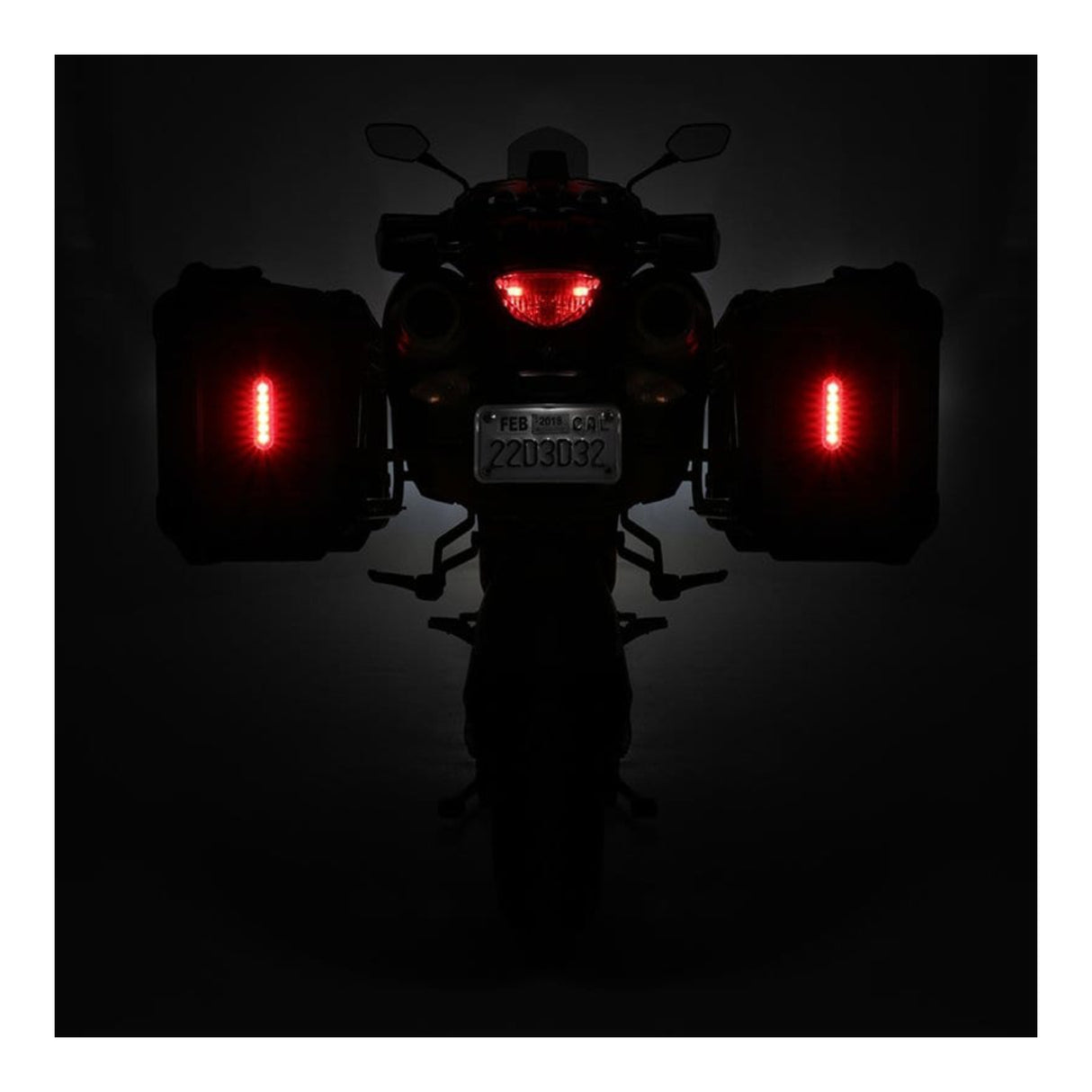 Denali B6 LED Brake Light Module - 6 LEDs Red 12V