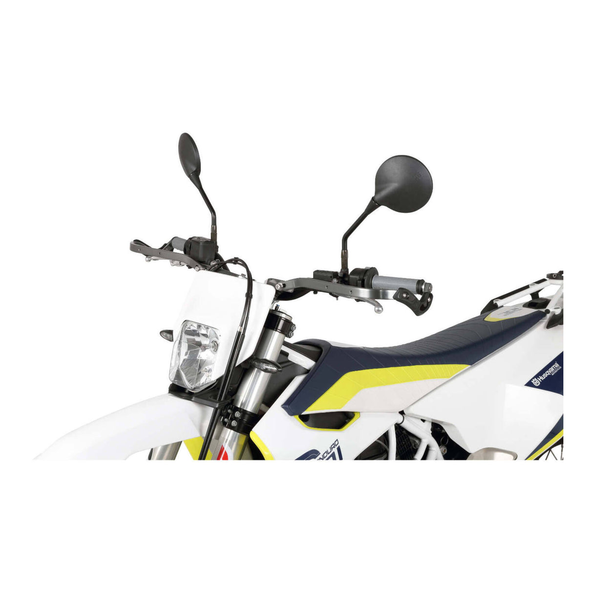 Zeta Pro Armour Handguards Bent - Titanium