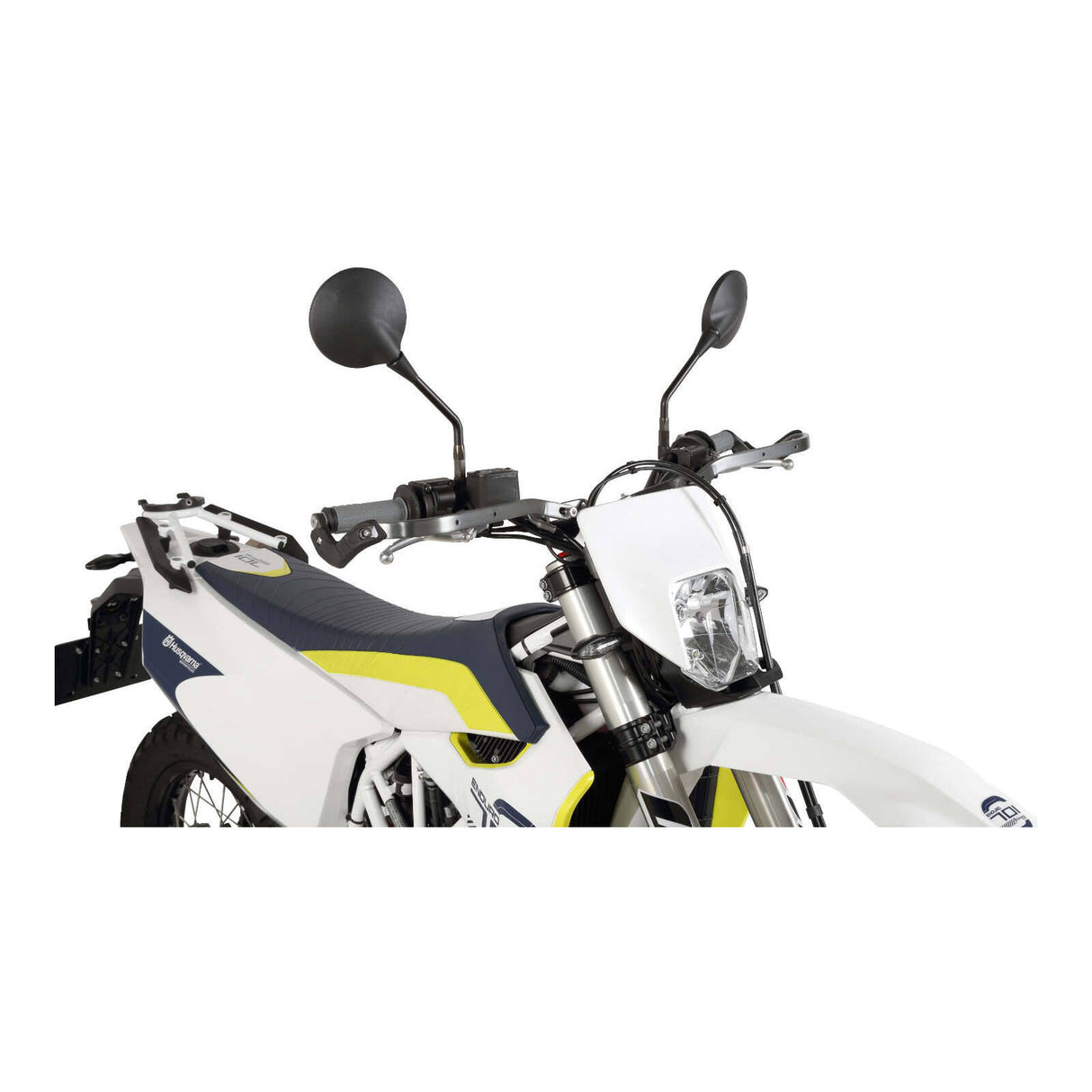 Zeta Pro Armour Handguards Bent - Titanium