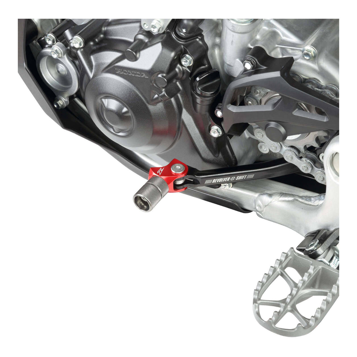 Zeta Revolver Shift Lever - Honda CRF250R / CRF250RX ('18-) - Red