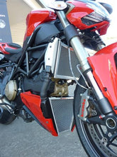 Load image into Gallery viewer, Ducati Street Fighter V-Twin Top & Bottom Radiator Guards