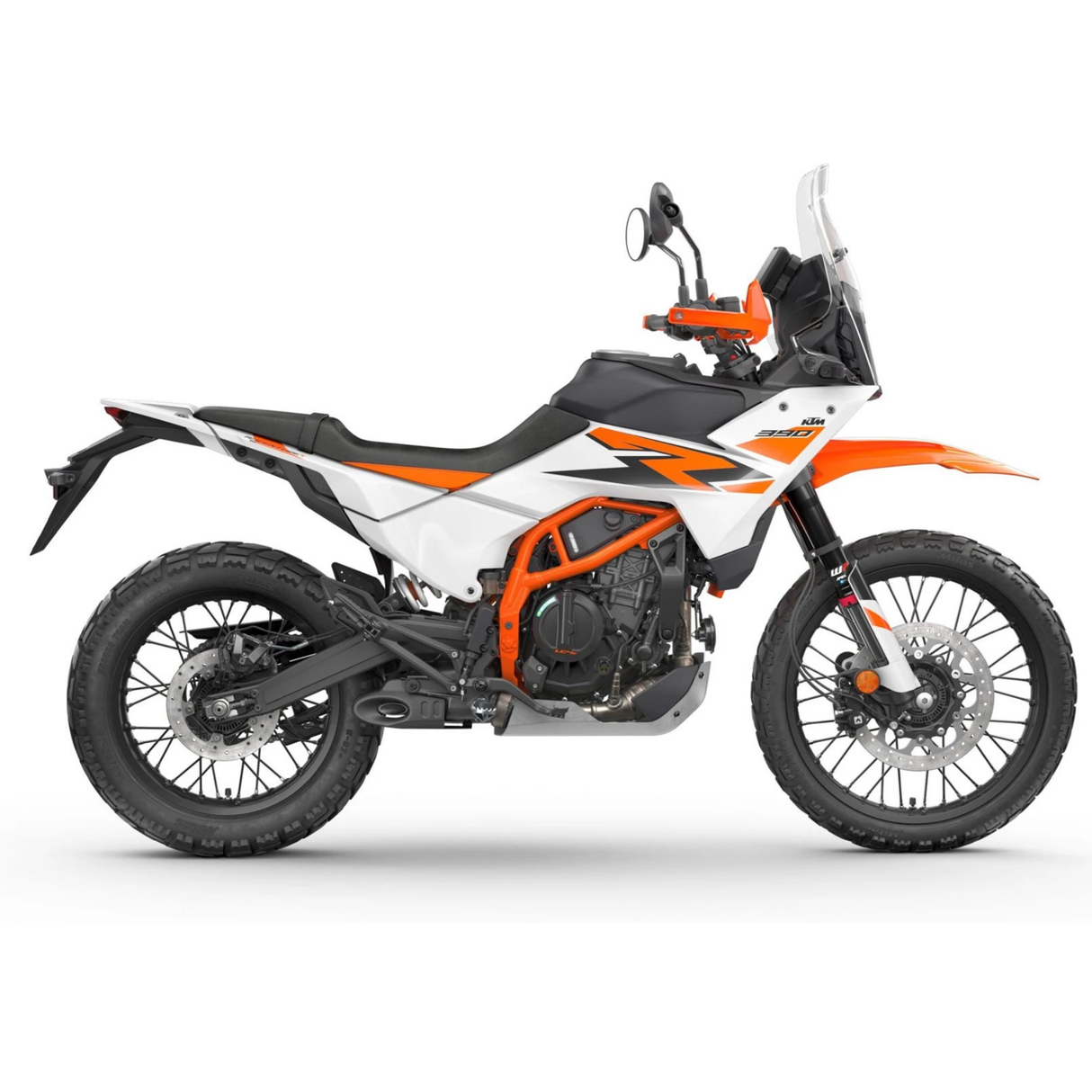 Vanasche KTM 390 2025 Footpegs Black
