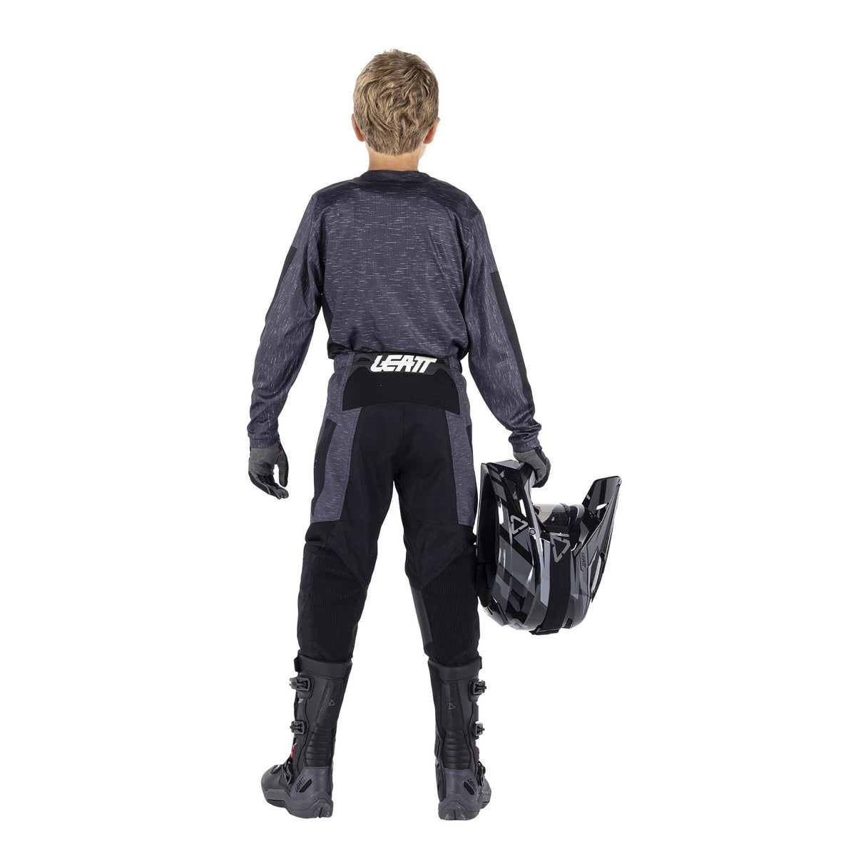 Leatt 2026 3.5 Junior Ride Kit - Stealth Black / Grey