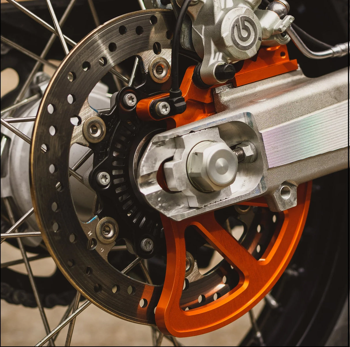 Vanasche Rear Disc Guard KTM 690 Husqvarna 701 GasGas ES700