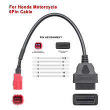 Load image into Gallery viewer, OBD2 Adaptor Cable for KTM CFMOTO Yamaha Honda
