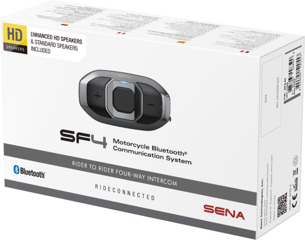 Sena SF4 Single Pack Motorcycle Bluetooth Headset