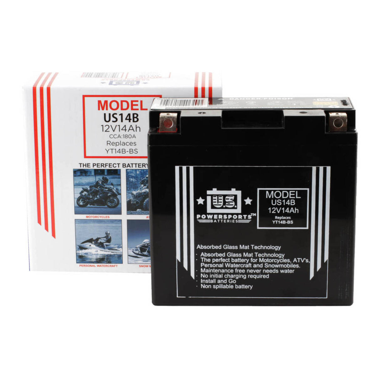 USPS AGM Battery - US14B