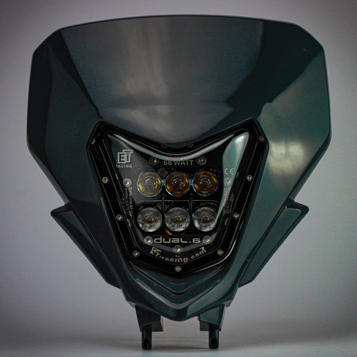 Dual.6 Headlight for Sherco 2024+ Black