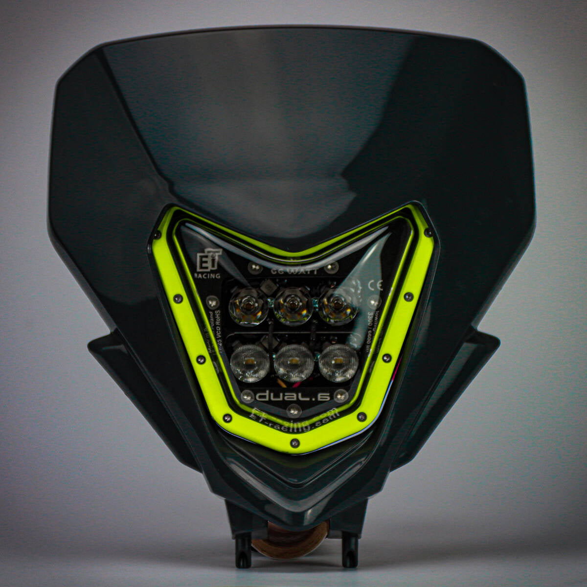 Dual.6 Headlight for Sherco 2024+ Fluro