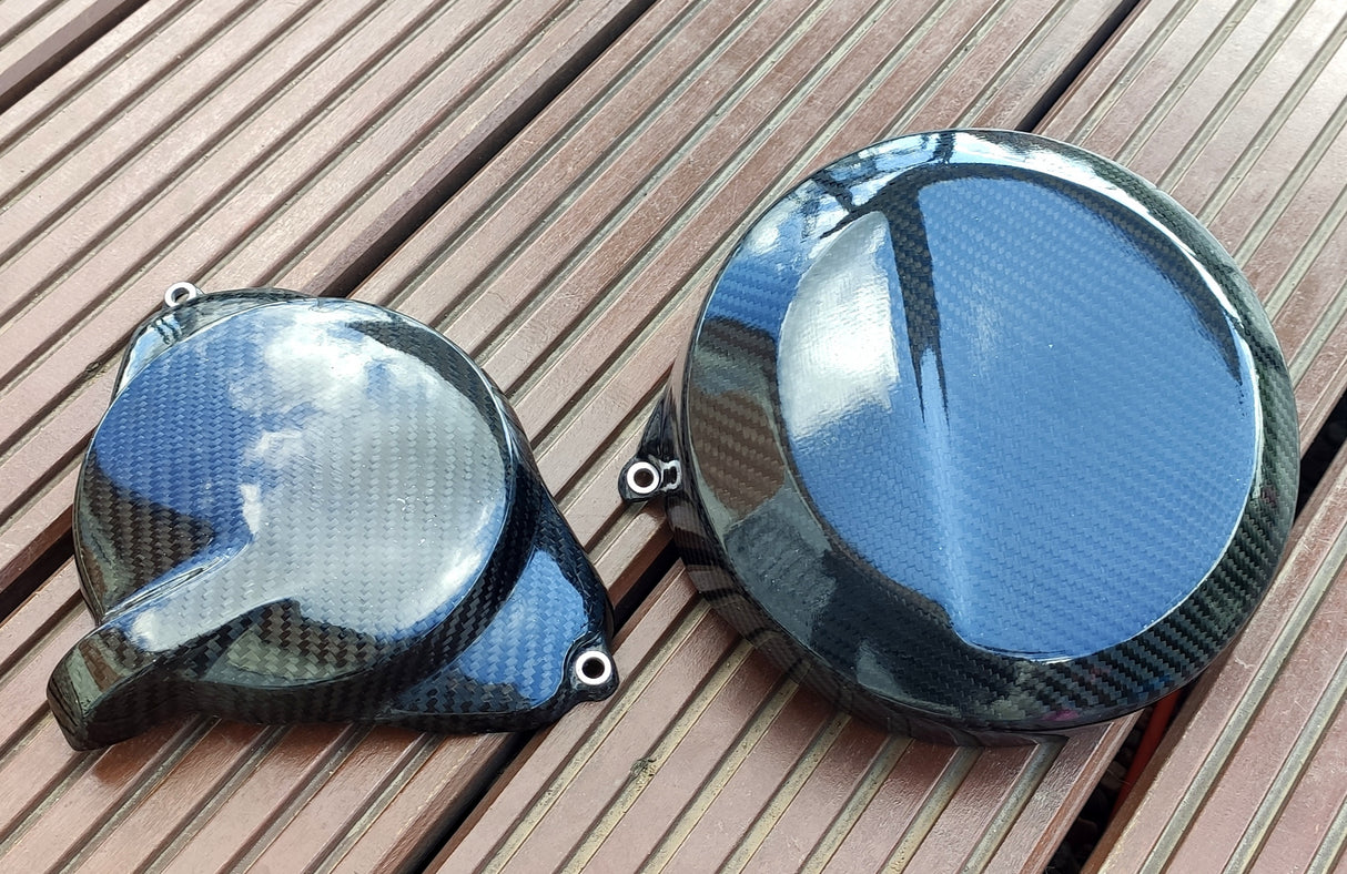 Carbon Fiber Engine Covers for 19-25 KTM 690 / Husqvarna 701 and GAS GAS ES700 SM700