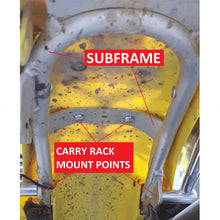 Load image into Gallery viewer, Rear Carry Rack – Suzuki DRZ400E 00-24 | Kawasaki KLX400 03-05