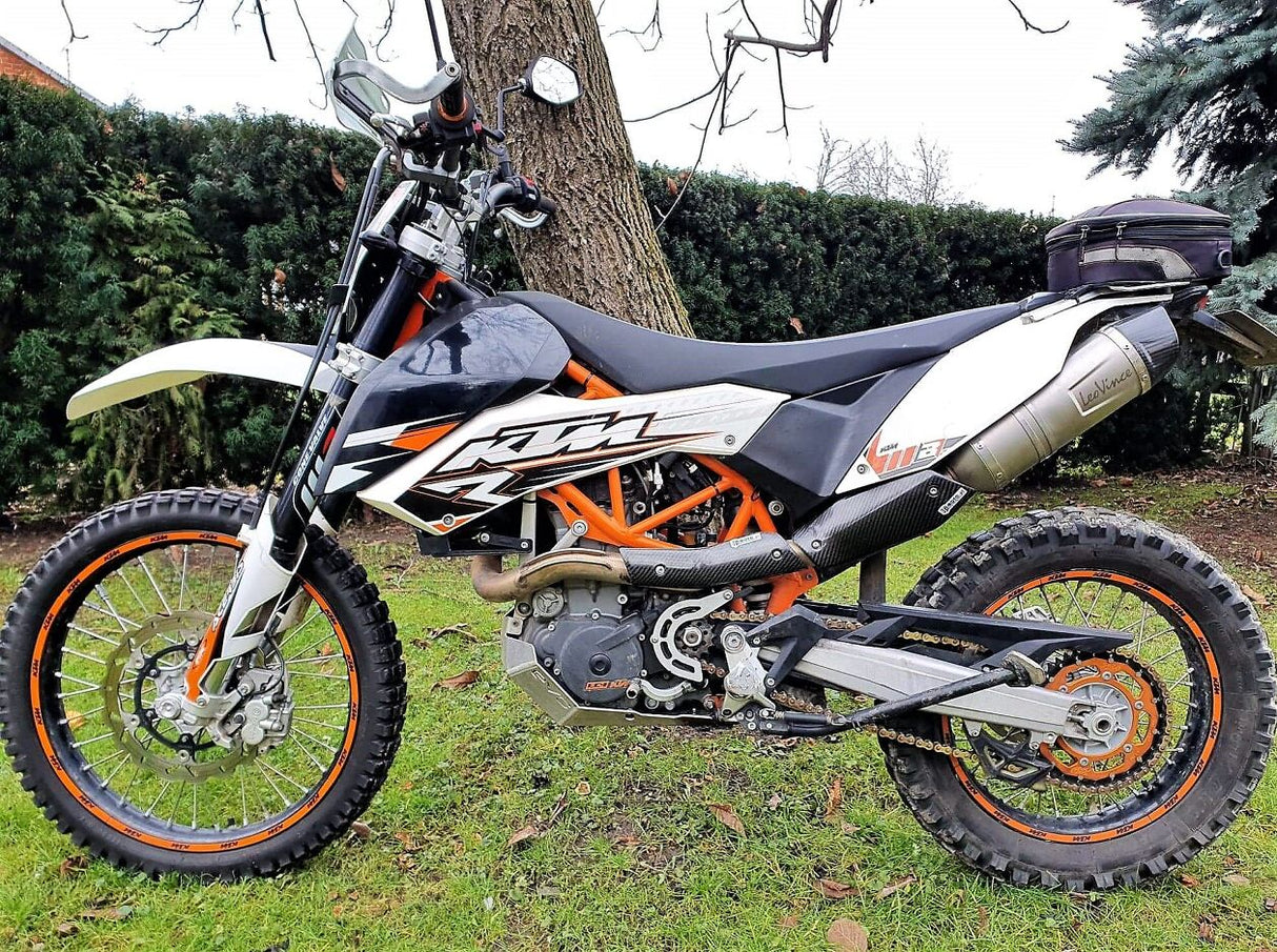Carbon Fiber Exhaust heat shields set for KTM690 Enduro/SMC 2008-2018