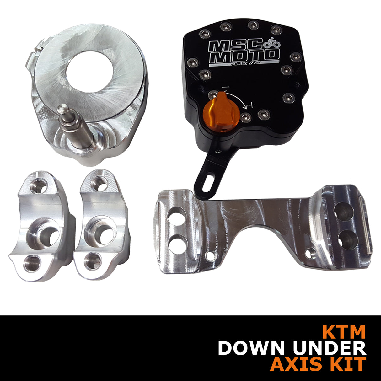 MSC Down Under Steering Damper for KTM EXC models 2012-2023