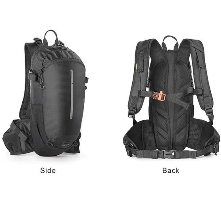 RhinoWalk ADV12 Motorcycle Backpack Black