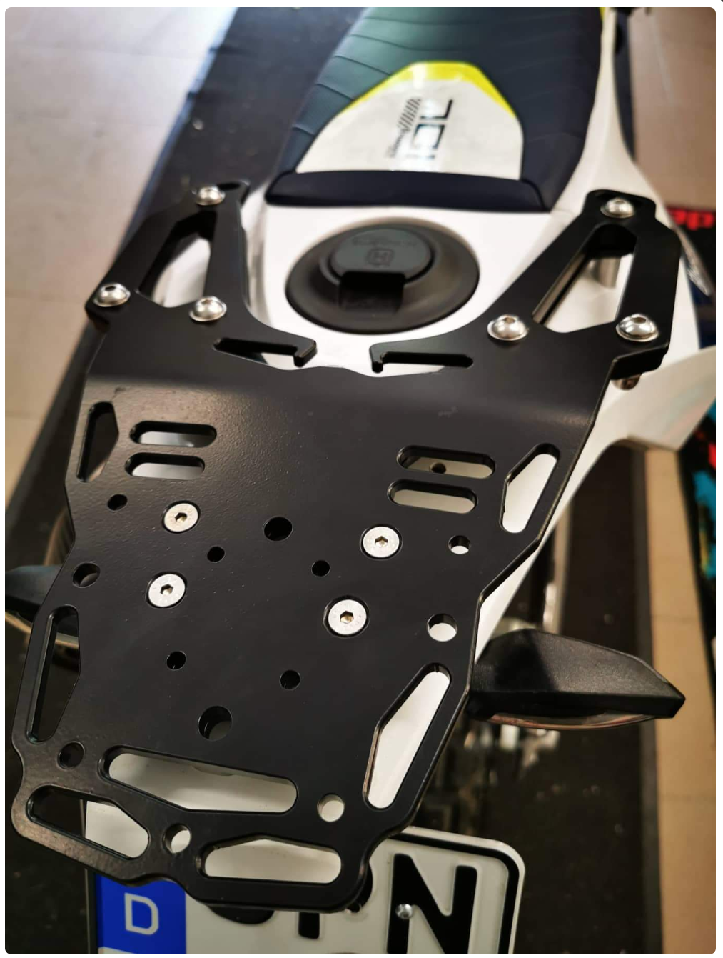 Smart Luggage Rear Rack for Husqvarna 701 all years