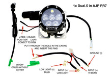 Load image into Gallery viewer, Dual.5 Headlight for AJP PR7