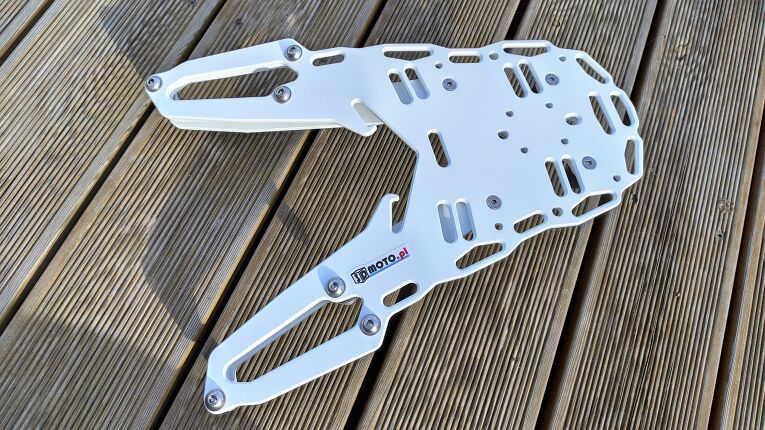 Smart Luggage Rack White for KTM 690 2019+