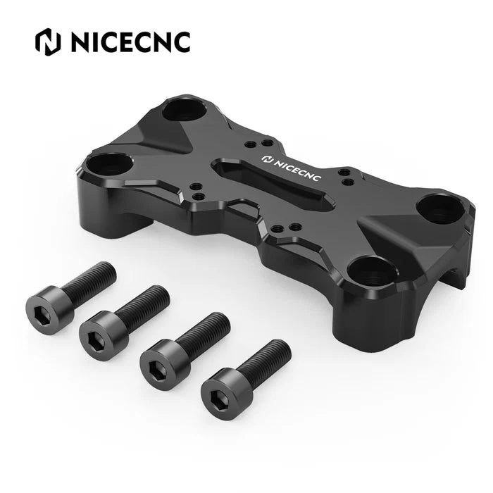 GPS Mount Handlebar Top Clamp with AMPS Pattern For Yamaha Tenere 700 2019-2024