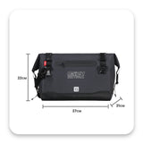 OSAH 15L Messenger Duffel Bag Grey