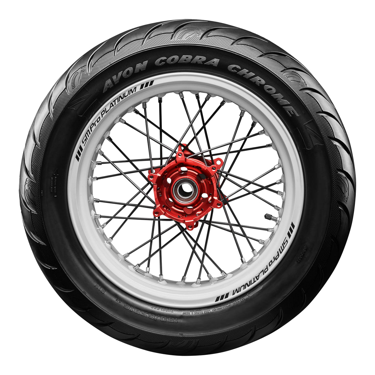 Avon Cobra Chrome 180/70R16 Rear Tyre (77V Rating) AV92