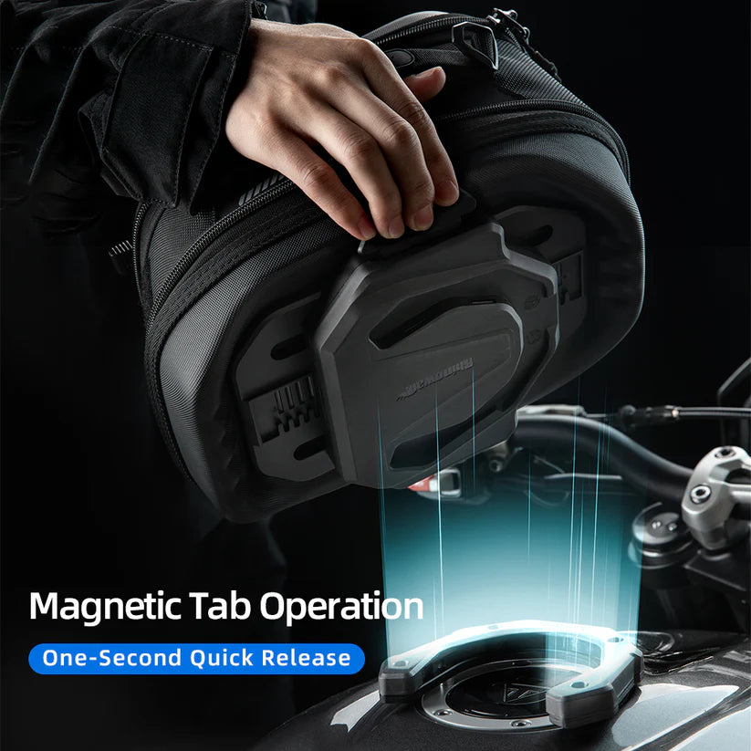 RhinoWalk 6.5L Magnetic Quick Release Expandable Tank Bag