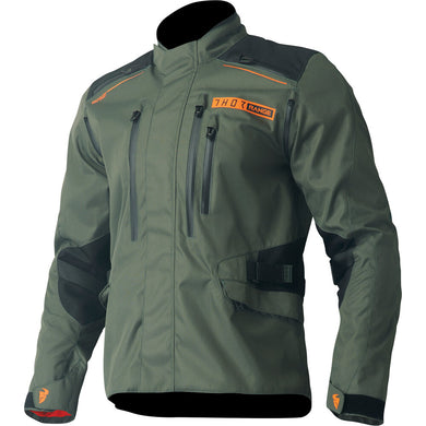 Thor 2025 Range Army / Orange Offroad Jacket