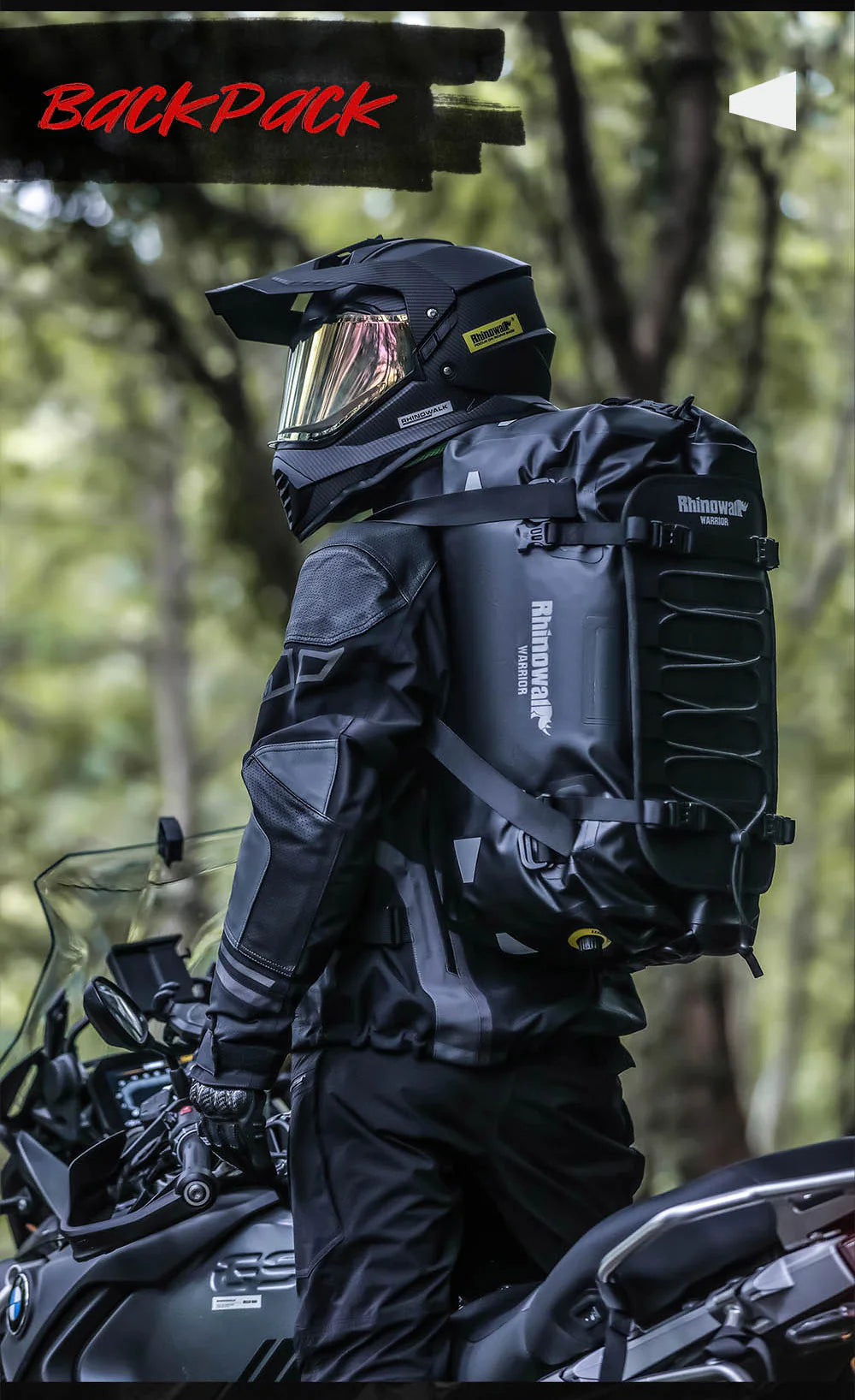 RhinoWalk Warrior Series X Waterproof Duffel Bag - 20L, 40L, 65L