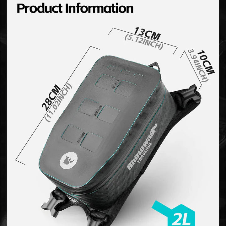 RhinoWalk 2L Compact Waterproof Tank Bag