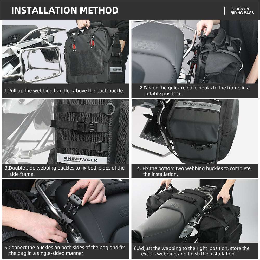 Pannier Bags 25L RhinoWalk / Pair