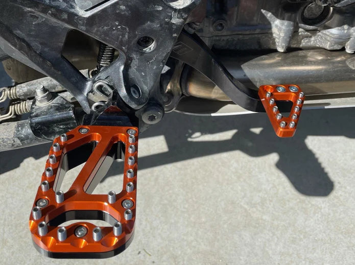 Vanasche Adventure Footpegs Black for KTM, Husqvarna & GasGas