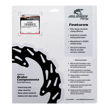 Brake Disc 18-0050