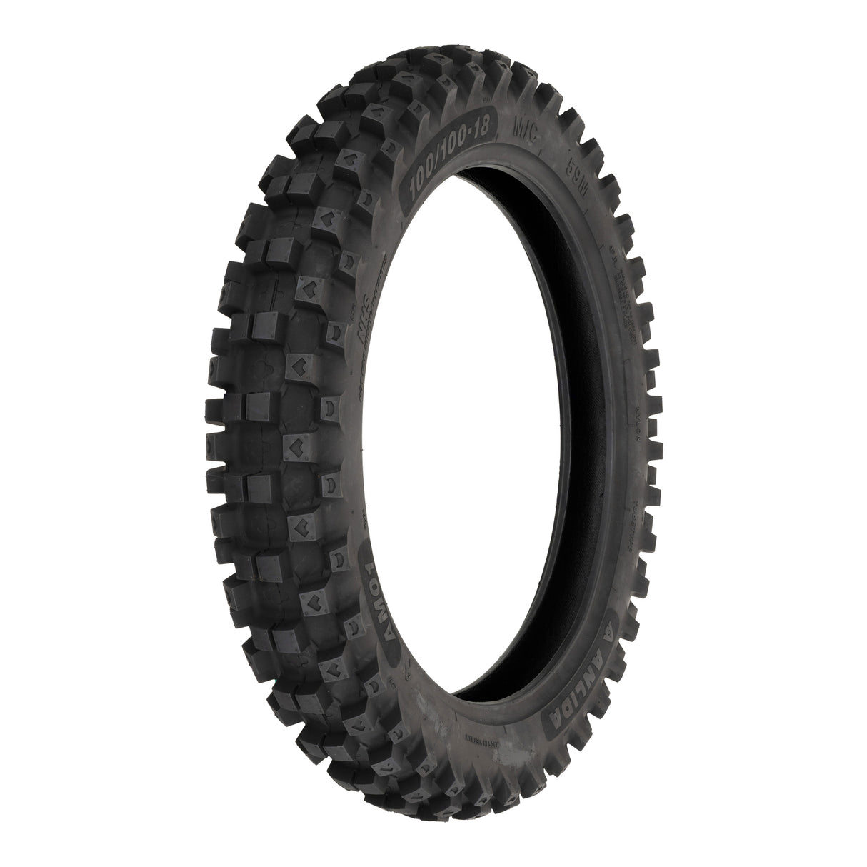 Anlida AM01 Tyre Set 80/100-21 Front & 100/100-18 Rear (NHS)