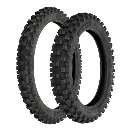 Anlida AM01 Tyre Set 80/100-21 Front & 110/100-18 Rear (NHS)
