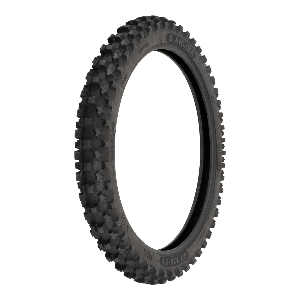 Anlida AM01 Tyre Set 80/100-21 Front & 110/90-19 Rear (NHS)