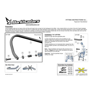 Barkbusters Backbone Tapered/Fat Bar