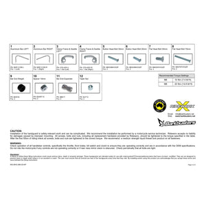 Barkbusters Handguards Suzuki V-Strom 250 '17-, V-Strom 1050 / XT '20 on