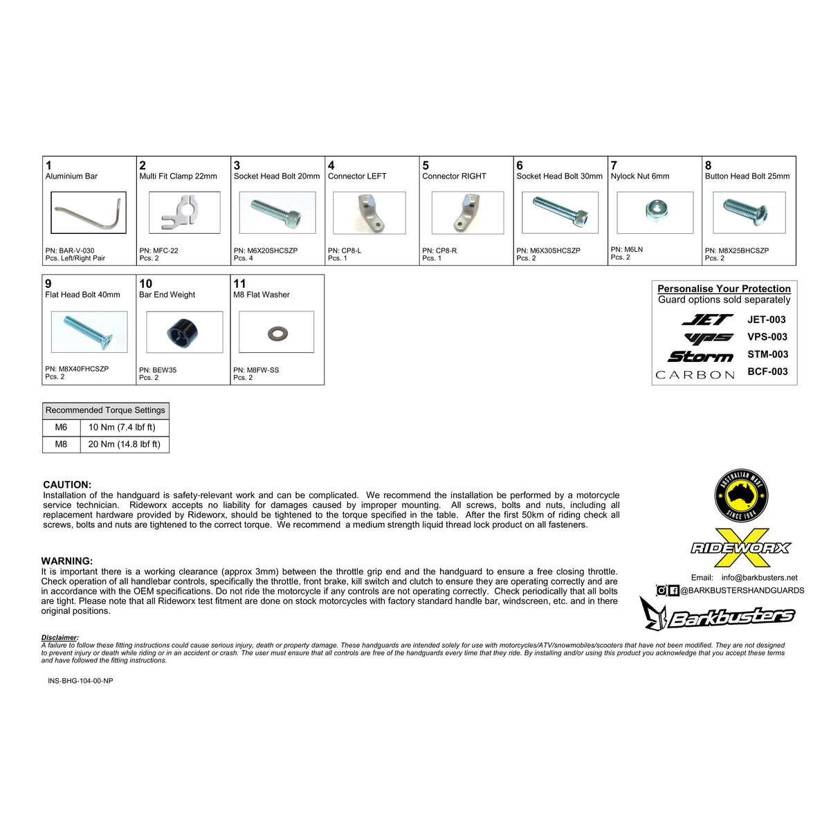 Barkbusters Royal Enfield Scram 411 '22 on