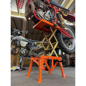 Ballards Grey Hydraulic Scissor Lift Stand