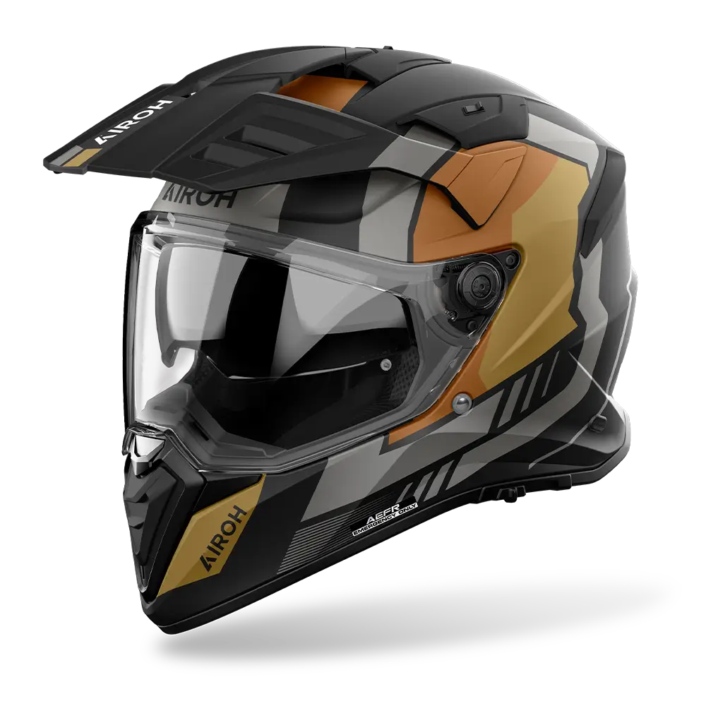 Airoh Bandit Horn Gold Matt