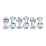 Bolt Euro Style Hub Savers Black (Pack of 6)