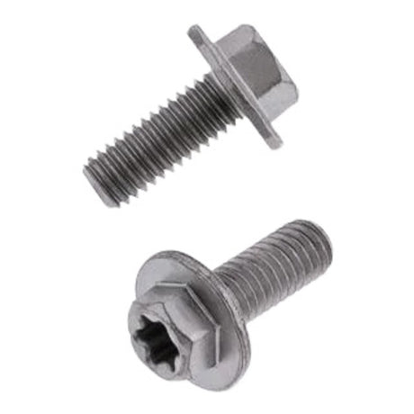 Bolt Large Flange Euro Bolt 6x15mm (Packet of 10)