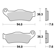 Load image into Gallery viewer, Brembo Upgrade Brake Pad Sinter Front 07BB04SX